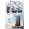 Power Bank 49800mAh Cargador solar inalámbrico | Con carga solar y varios puertos