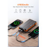 Power Bank 49800mAh Cargador solar inalámbrico | Con carga solar y varios puertos