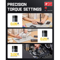 Fanttik E1 Max - Mini destornillador eléctrico de precisión de 3.7V