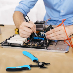 WGGE Alicates de precisión con pelado suplementario