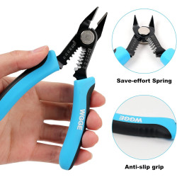 WGGE Alicates de precisión con pelado suplementario