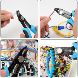 WGGE Alicates de precisión con pelado suplementario