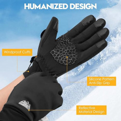 Bruvoalon Guantes de invierno para mujeres y hombres | Guantes calidos para el invierno unisex