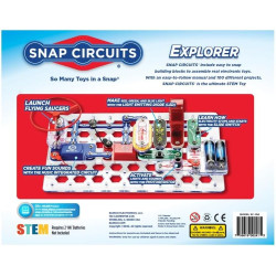 Kit para diseñar circuitos eléctricos Circuits Jr. SC-100, Negro