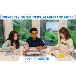 Kit para diseñar circuitos eléctricos Circuits Jr. SC-100, Negro