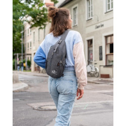 Waterfly - Mochila cruzada tipo bandolera para viajes |  Mochila cruzada liviana para viajes o camping