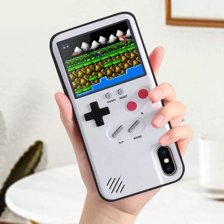 Funda para Samsung Galaxy S22 Ultra con diseño de Gameboy, funda de juegos para Galaxy S22 Ultra, funda de consola de