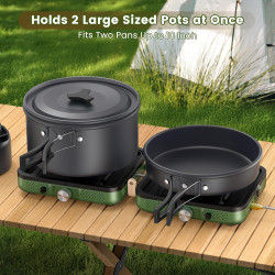 OGERY Estufa de camping | Estufa de camping a prueba de manchas y portatil