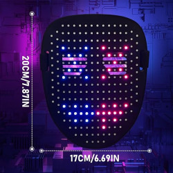 Depointer Life Máscara LED con detección de gestos