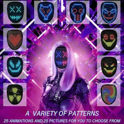 Depointer Life Máscara LED con detección de gestos