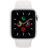 Apple Watch Series 5 GPS (renovado), 44mm, Caja de aluminio plateado.