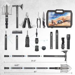 Juego de camping | Juego de herramientas para camping o emergencias