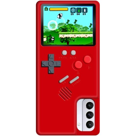 Funda para Samsung Galaxy S22 Ultra con diseño de Gameboy, funda de juegos para Galaxy S22 Ultra, funda de consola de