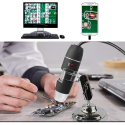 Microscopio digital USB 40X a 1000X