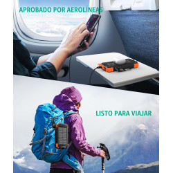 Blavor - Paquete de batería externa solar