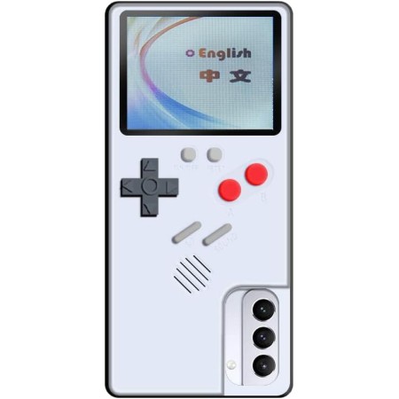 Funda para Samsung Galaxy S22 Ultra con diseño de Gameboy, funda de juegos para Galaxy S22 Ultra, funda de consola de