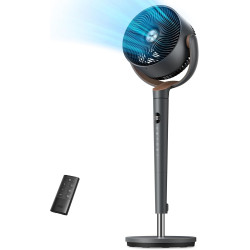 Dreo - Ventilador de pie oscilante de 120°, silencioso