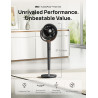 Dreo - Ventilador de pie oscilante de 120°, silencioso