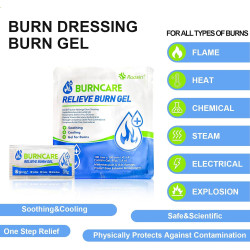 Kit de quemaduras | Gel calmante para todo tipo de quemaduras en la piel