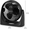 Amazon Basics - Ventilador de escritorio, cabezal de inclinación de 90 grados