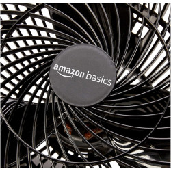 Amazon Basics - Ventilador de escritorio, cabezal de inclinación de 90 grados