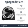 Amazon Basics - Ventilador de escritorio, cabezal de inclinación de 90 grados