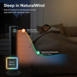 LEVOIT Ventilador de torre para dormitorio