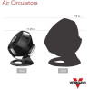 Ventilador circulador de aire para toda la habitación Vornado 460