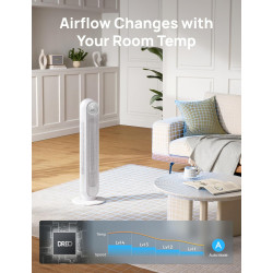 Dreo Ventilador de torre para dormitorio