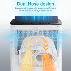 Cooper&Hunter - Aire acondicionado portátil inversor de 14,000 BTU