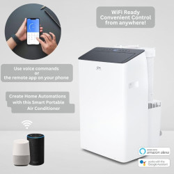 Cooper&Hunter - Aire acondicionado portátil inversor de 14,000 BTU