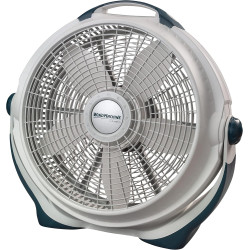 Lasko 3300 Wind Machine - Ventilador de suelo portátil de alta velocidad para interiores y hogar