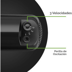 HOLMES Ventilador de mesa de 12 pulgadas