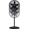 Pedestal Ventilador, ajustable, Negro, 18-pulgadas Lasko Productos 1827 , Plástico, Negro, 18 pulgadas