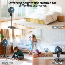 hykolity Ventilador para dormitorio