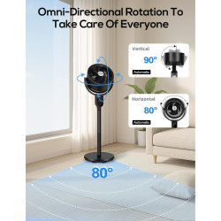 hykolity Ventilador para dormitorio