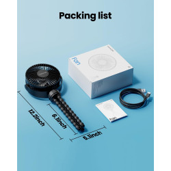 Gaiatop Mini ventilador portátil para cochecito