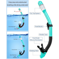 Equipo de esnórquel para adultos | Kit de esnorquel completo