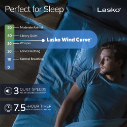 Lasko T42954 - Ventilador de torre oscilante