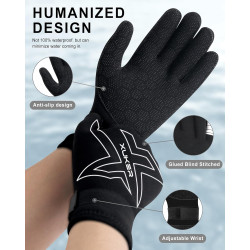 XUKER Guantes de neopreno para mujeres y hombres | Guantes especiales para buceo o snorkel