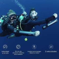 Waydoo Subnado - Patinete subacuático | Patinete para deportes acuaticos