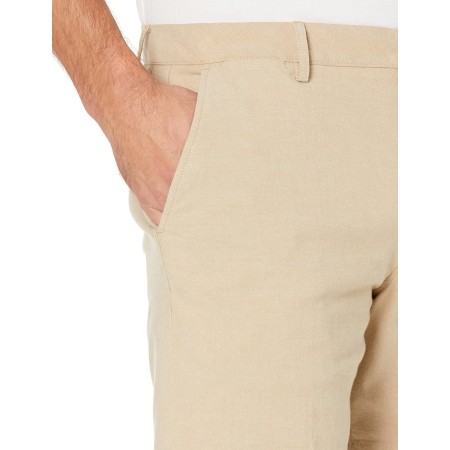 Amazon Essentials Pantalón corto Oxford ajustado de 7 pulgadas para hombre, ligero, cómodo, elástico (anteriormente Goodthreads)