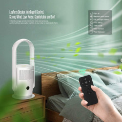 ULTTY Ventilador de torre sin aspas con purificador de aire