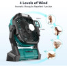 Ventilador portátil recargable