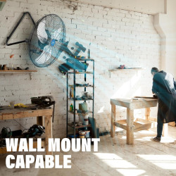 Iliving – Ventilador de piso de alta velocidad