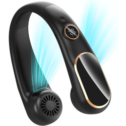 Koonie Ventilador de cuello recargable