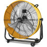 Ventilador para batería Simple Deluxe (24 pulgadas), amarillo