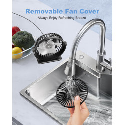 TriPole Ventilador de escritorio alimentado por USB