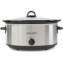 Crock-Pot Olla de cocción lenta manual ovalada de 7 cuartos de galón