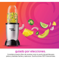 Batidora Magic Bullet, S, Plateado